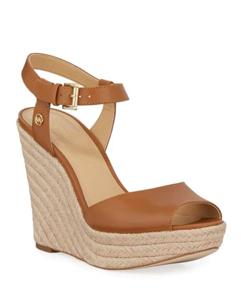 carlyn espadrille wedge sandal michael michael kors|michael kors wedges for women.